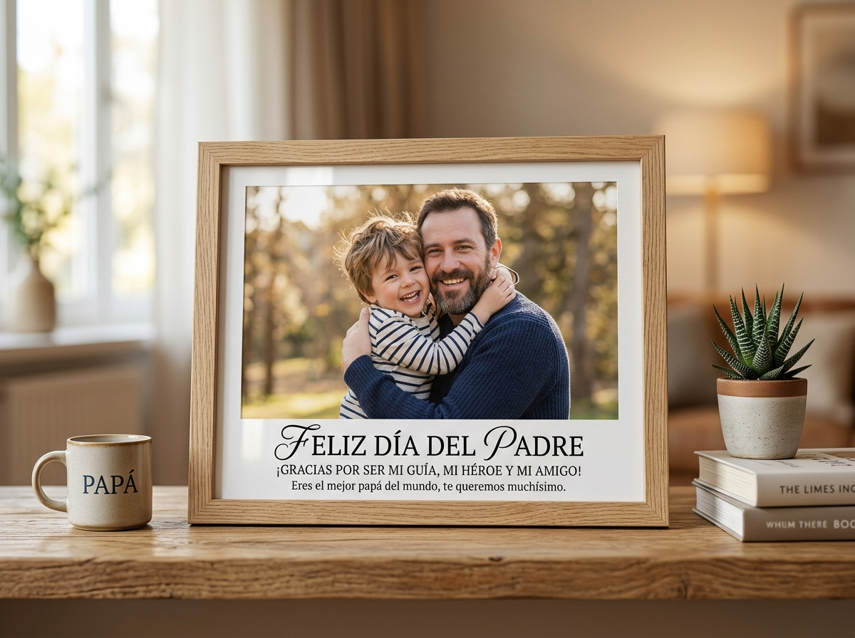 Cuadros personalizados para el Día del Padre